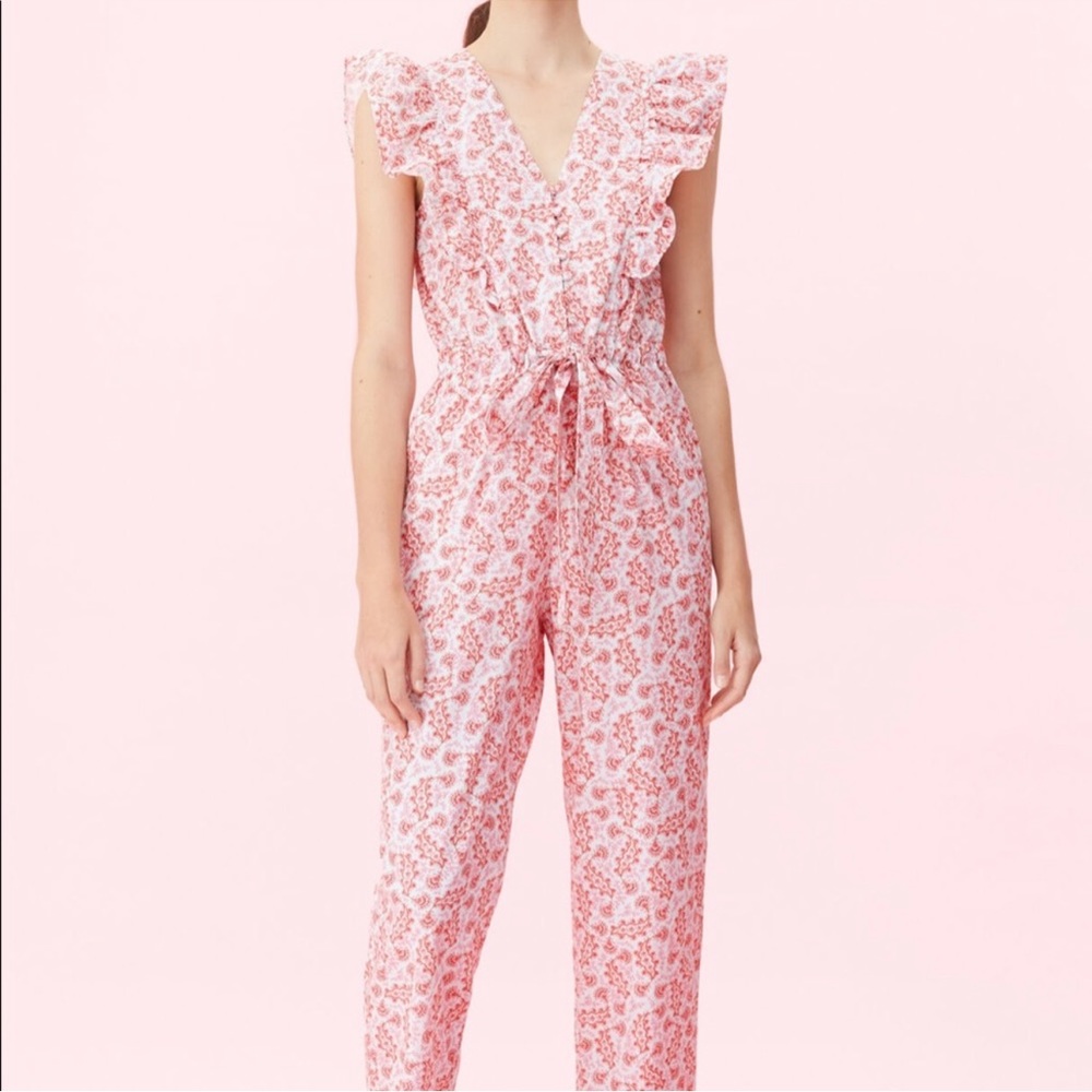 Rebecca Taylor floral jumpsuit